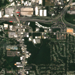 College Park Facility site on 2020-09-06, Sentinel-2 satellite true color