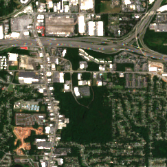 College Park Facility site on 2024-05-28, Sentinel-2 satellite true color