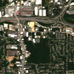 College Park Facility site on 2025-09-10, Sentinel-2 satellite true color