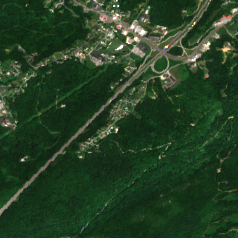 Jellico Facility site on 2018-06-04, Sentinel-2 satellite true color