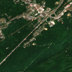 Jellico Facility site on 2022-06-23, Sentinel-2 satellite true color