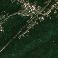 Jellico Facility site on 2024-09-10, Sentinel-2 satellite true color