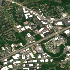 Norcross Facility site on 2020-05-01, Sentinel-2 satellite true color