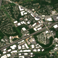 Norcross Facility site on 2024-08-23, Sentinel-2 satellite true color