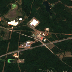 CleanSpark Sandersville site on 2018-09-19, Sentinel-2 satellite true color