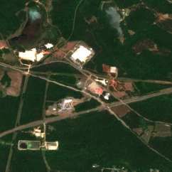CleanSpark Sandersville site on 2020-05-11, Sentinel-2 satellite true color