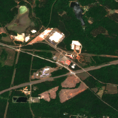 CleanSpark Sandersville site on 2022-05-11, Sentinel-2 satellite true color