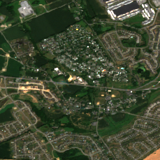 Colocation America Philadelphia (9999 Hamilton Blvd, Breinigsville) site on 2020-07-29, Sentinel-2 satellite true color