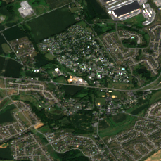 Colocation America Philadelphia (9999 Hamilton Blvd, Breinigsville) site on 2022-08-13, Sentinel-2 satellite true color