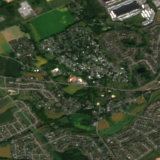 Colocation America Philadelphia (9999 Hamilton Blvd, Breinigsville) site on 2024-09-11, Sentinel-2 satellite true color