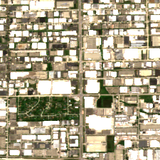 Colocation America Chicago (2200 Busse Rd, Elk Grove Village) site on 2020-06-14, Sentinel-2 satellite true color