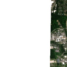 Colocation America New York (11 Skyline Dr, Hawthorne) site on 2025-08-22, Sentinel-2 satellite true color