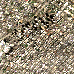 Colocation America Los Angeles (600 W 7th St) site on 2018-09-16, Sentinel-2 satellite true color