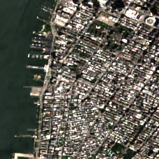 Colocation America New York (111 8th Ave) site on 2022-09-02, Sentinel-2 satellite true color