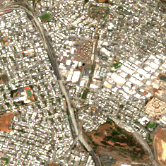 Colocation America San Francisco (200 Paul Ave) site on 2025-06-17, Sentinel-2 satellite true color