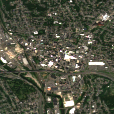 Colocation America Connecticut (108 Bank St, Waterbury) site on 2024-09-03, Sentinel-2 satellite true color