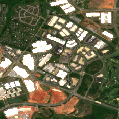 Cologix ASH1 site on 2018-05-24, Sentinel-2 satellite true color