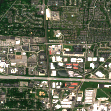 Cologix COL1 site on 2022-06-03, Sentinel-2 satellite true color