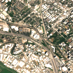 Cologix DAL1 site on 2025-09-10, Sentinel-2 satellite true color