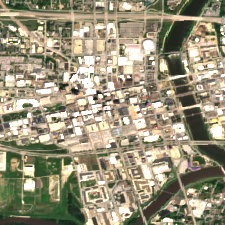 DSM1 site on 2018-07-06, Sentinel-2 satellite true color