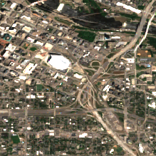 Cologix Minneapolis MIN1 site on 2022-07-18, Sentinel-2 satellite true color