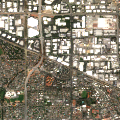 Cologix SV1 site on 2020-09-06, Sentinel-2 satellite true color