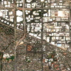 Cologix SV1 site on 2022-09-06, Sentinel-2 satellite true color
