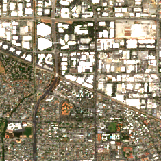 Cologix SV1 site on 2025-06-17, Sentinel-2 satellite true color