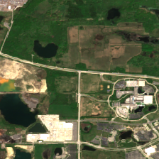 Compass Chicago Campus site on 2018-05-16, Sentinel-2 satellite true color