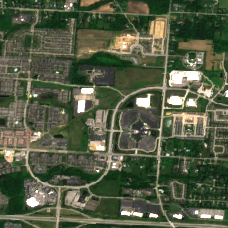 Columbus site on 2022-06-03, Sentinel-2 satellite true color