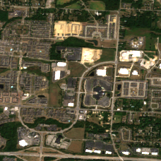 Columbus site on 2024-09-05, Sentinel-2 satellite true color