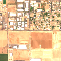 Compass Phoenix Campus (El Mirage) site on 2025-07-10, Sentinel-2 satellite true color