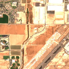 Compass Datacenters Goodyear Campus site on 2020-09-09, Sentinel-2 satellite true color