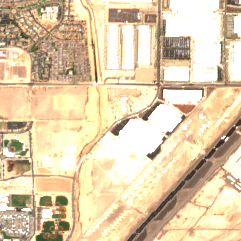 Compass Datacenters Goodyear Campus site on 2025-07-10, Sentinel-2 satellite true color