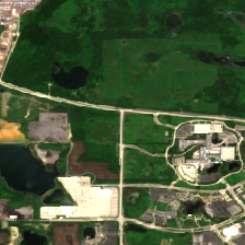 Compass Hoffman Estates Campus site on 2022-06-14, Sentinel-2 satellite true color