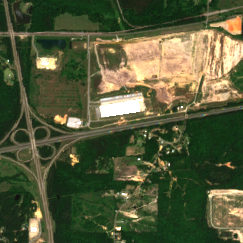 Compass Meridian Campus site on 2020-05-02, Sentinel-2 satellite true color