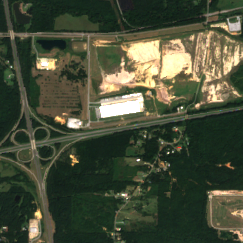 Compass Meridian Campus site on 2022-09-14, Sentinel-2 satellite true color