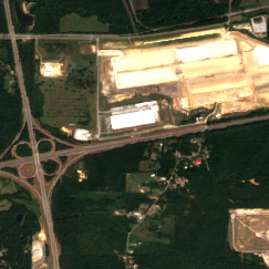 Compass Meridian Campus site on 2025-09-18, Sentinel-2 satellite true color