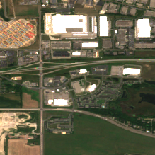 Minneapolis (Shakopee) site on 2018-08-13, Sentinel-2 satellite true color