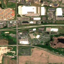 Minneapolis (Shakopee) site on 2020-06-05, Sentinel-2 satellite true color