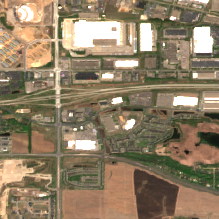 Minneapolis (Shakopee) site on 2025-05-05, Sentinel-2 satellite true color