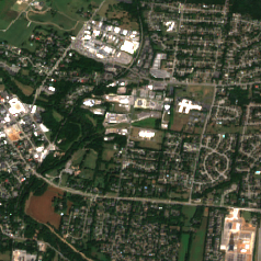 Compass Nashville Campus site on 2025-08-29, Sentinel-2 satellite true color