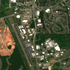 Northern Virginia (Loudoun County) site on 2018-05-24, Sentinel-2 satellite true color