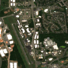 Northern Virginia (Loudoun County) site on 2024-09-09, Sentinel-2 satellite true color
