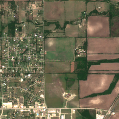 Compass Red Oak Campus Expansion (buildings 6-8) site on 2018-08-25, Sentinel-2 satellite true color
