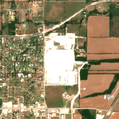 Compass Red Oak Campus Expansion (buildings 6-8) site on 2022-06-20, Sentinel-2 satellite true color