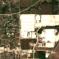 Dallas-Fort Worth (Red Oak) site on 2024-09-10, Sentinel-2 satellite true color