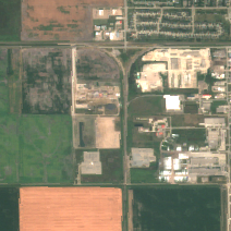 Core Scientific Grand Forks site on 2018-08-09, Sentinel-2 satellite true color
