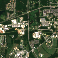 Core Scientific Auburn 1 site on 2018-06-04, Sentinel-2 satellite true color
