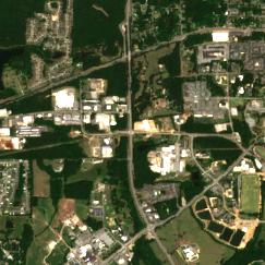 Core Scientific Auburn 1 site on 2020-05-09, Sentinel-2 satellite true color